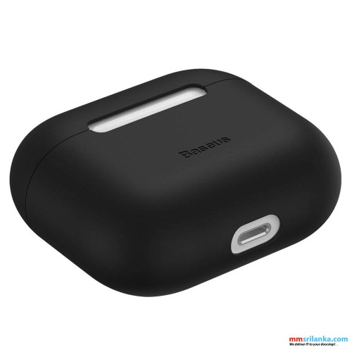 Baseus AirPods 3 Super Thin Silicone Case for Apple Black